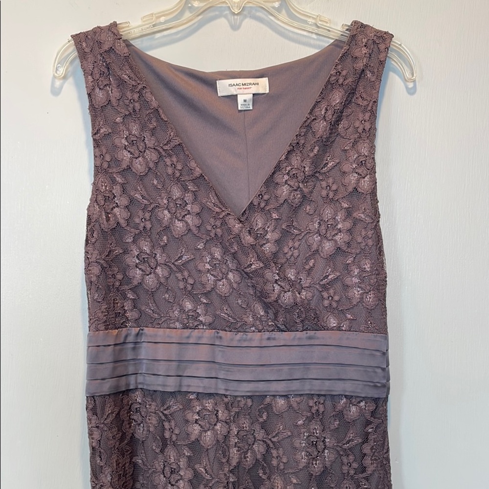 Chic Women's Gray Lace Dress by Isaac Mizrahi for Target